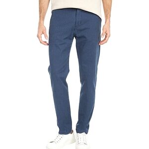 Levi's Men's Navy Striped Chinos